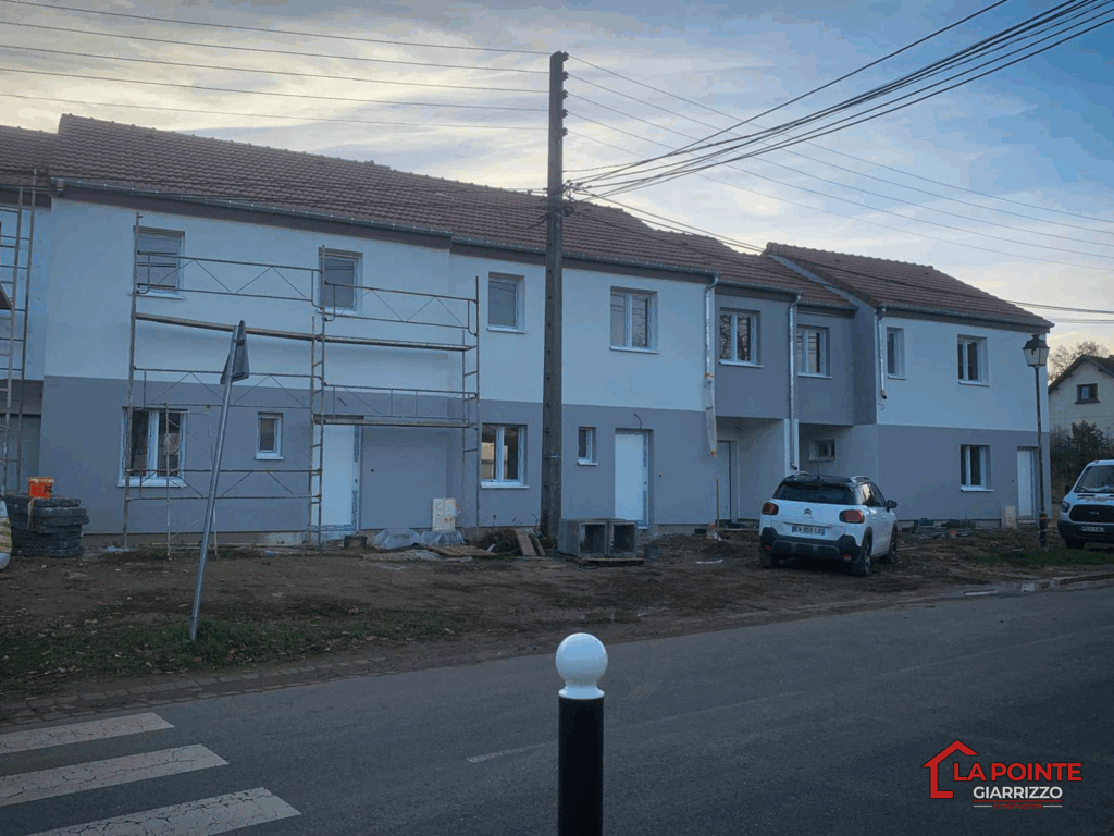 Maison individuelle en structure métallique achevée